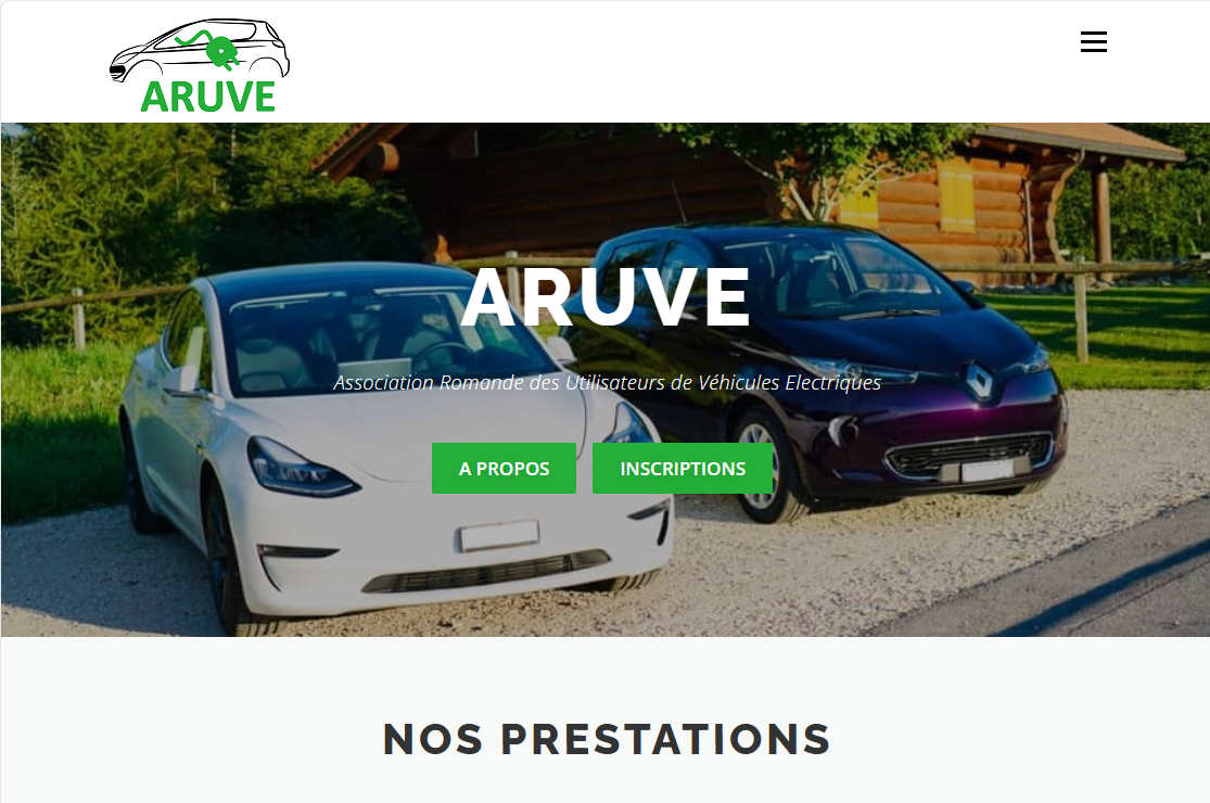 Site web ARUVE