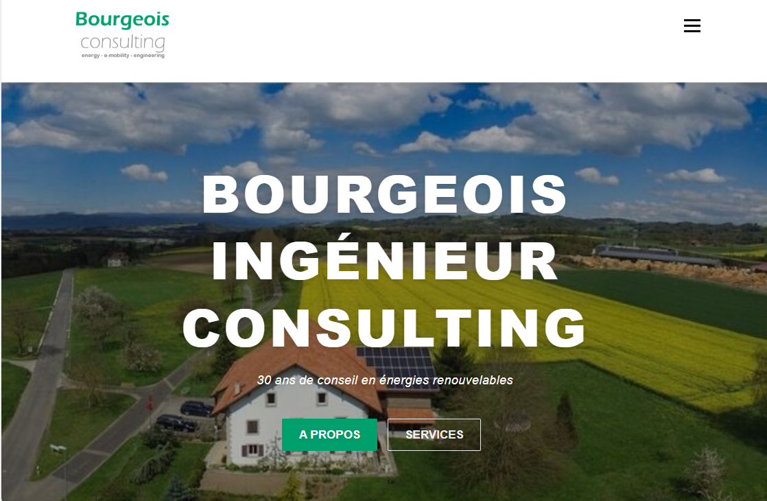 Site web Bourgeois Ing. Consulting