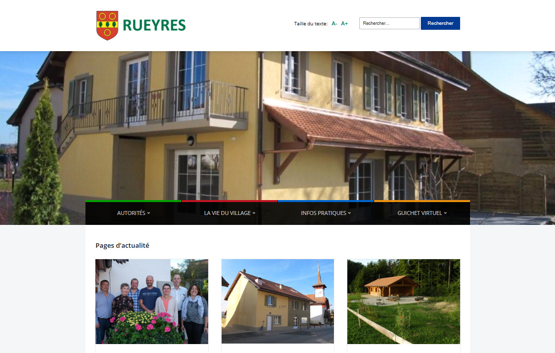 Site web Commune de Rueyres