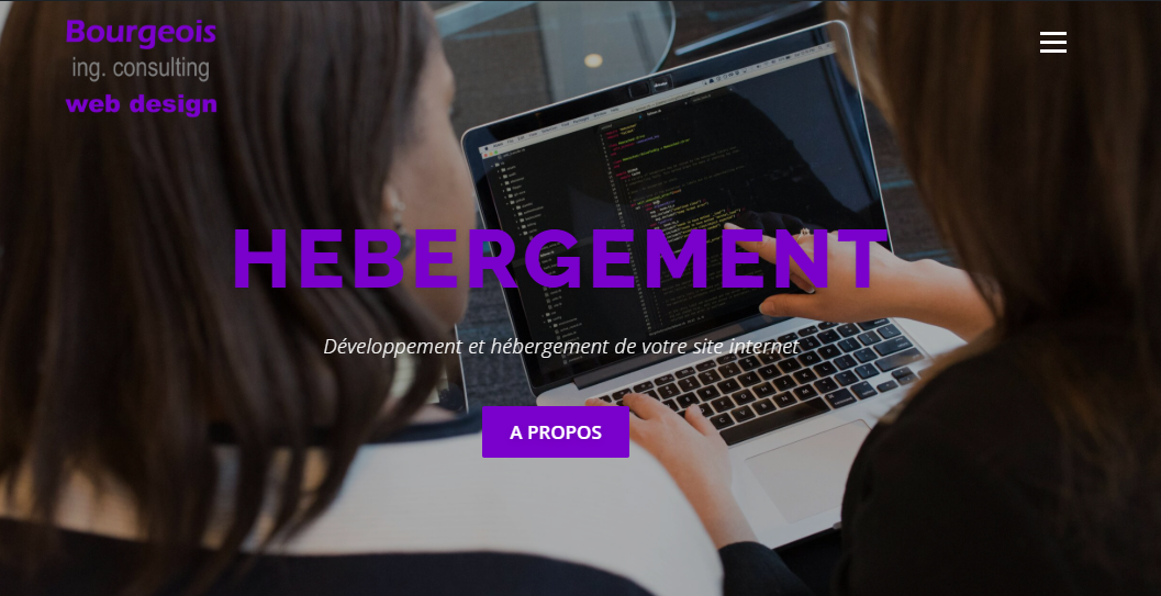 Site web Bourgeois Ing. consulting Web et Hosting
