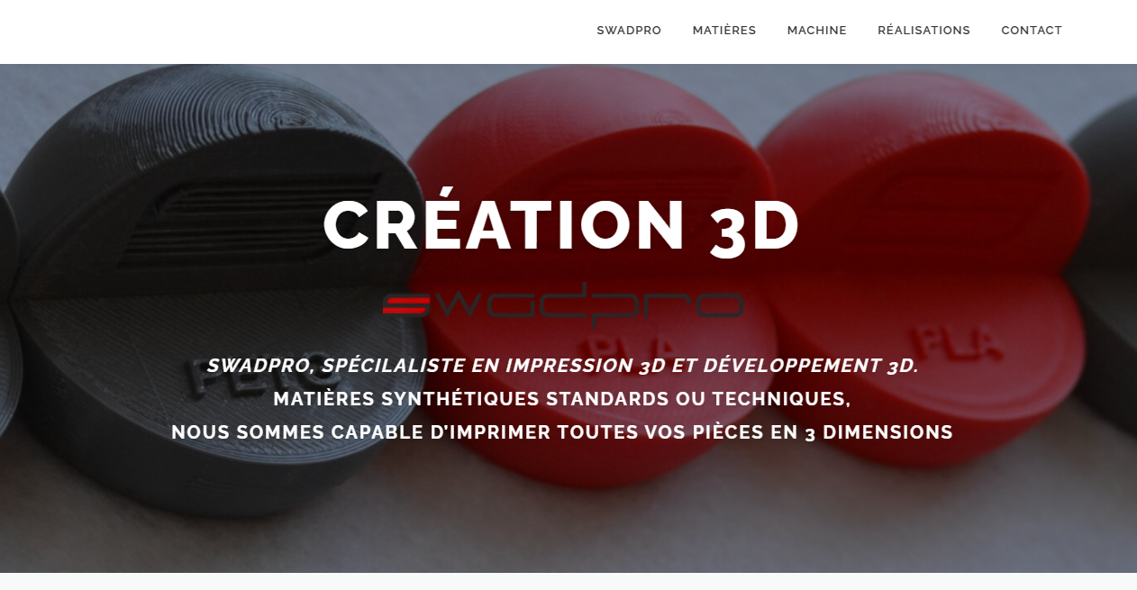 Site Web Swadpro