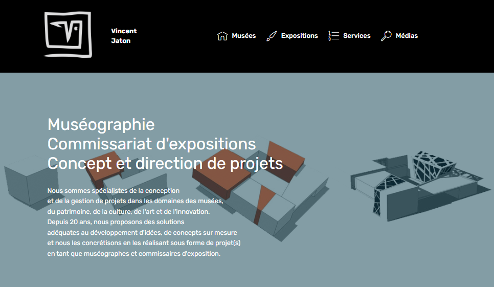 Site Web Vincent Jaton