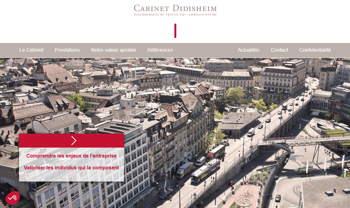 Site web Cabinet Didisheim